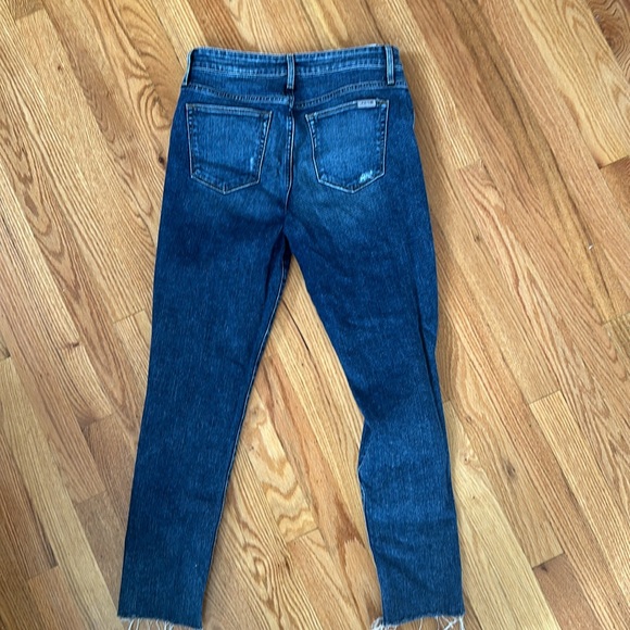 Joes dark washed hemmed jeans size 28 - Picture 3 of 5